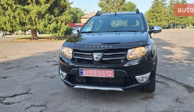Черный Дачия Sandero StepWay, объемом двигателя 1.5 л и пробегом 184 тыс. км за 8900 $, фото 109 на Automoto.ua