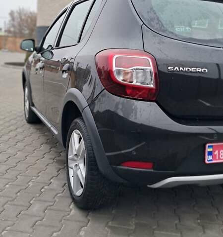 Чорний Дачія Sandero StepWay, об'ємом двигуна 1.5 л та пробігом 213 тис. км за 7500 $, фото 27 на Automoto.ua