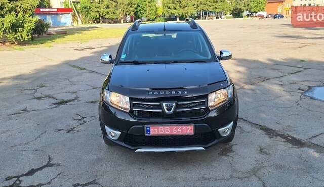 Черный Дачия Sandero StepWay, объемом двигателя 1.5 л и пробегом 184 тыс. км за 8900 $, фото 107 на Automoto.ua