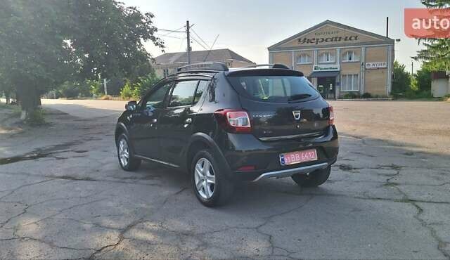 Черный Дачия Sandero StepWay, объемом двигателя 1.5 л и пробегом 184 тыс. км за 8900 $, фото 114 на Automoto.ua