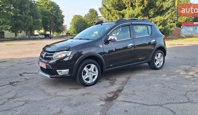 Черный Дачия Sandero StepWay, объемом двигателя 1.5 л и пробегом 184 тыс. км за 8900 $, фото 111 на Automoto.ua