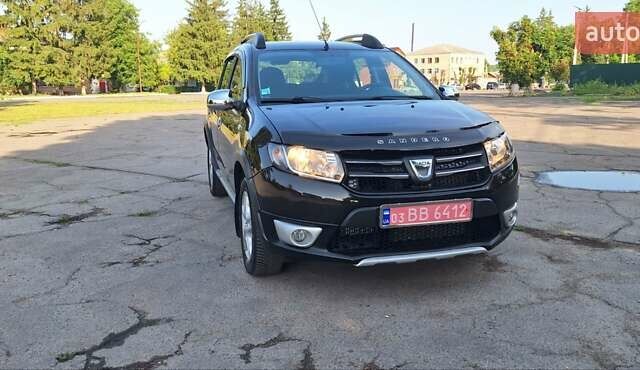 Черный Дачия Sandero StepWay, объемом двигателя 1.5 л и пробегом 184 тыс. км за 8900 $, фото 129 на Automoto.ua