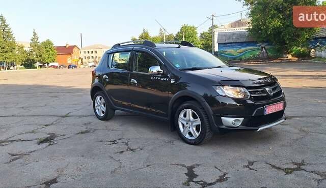 Черный Дачия Sandero StepWay, объемом двигателя 1.5 л и пробегом 184 тыс. км за 8900 $, фото 119 на Automoto.ua