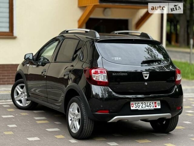 Чорний Дачія Sandero StepWay, об'ємом двигуна 0.9 л та пробігом 55 тис. км за 7900 $, фото 39 на Automoto.ua