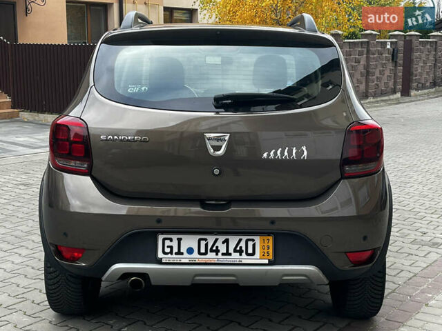 Дачия Sandero StepWay 2017 в Луцке на Automoto.ua Коричневый Дачия Sandero StepWay, объемом двигателя 0.9 л и пробегом 137 тыс. км за 8699 $, фото 4 на Automoto.ua