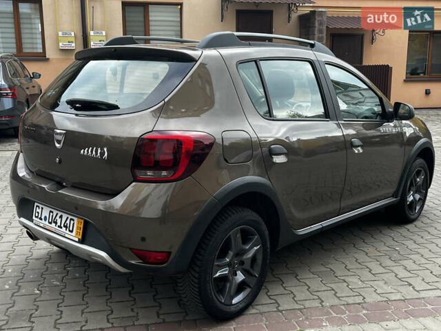 Дачия Sandero StepWay 2017 в Луцке на Automoto.ua Коричневый Дачия Sandero StepWay, объемом двигателя 0.9 л и пробегом 137 тыс. км за 8699 $, фото 3 на Automoto.ua