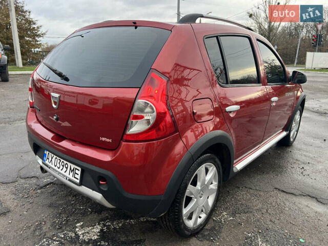 Красный Дачия Sandero StepWay, объемом двигателя 1.6 л и пробегом 100 тыс. км за 6700 $, фото 12 на Automoto.ua