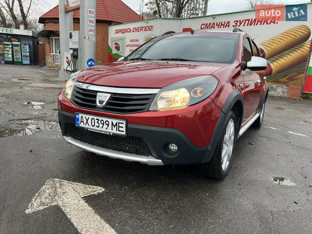 Красный Дачия Sandero StepWay, объемом двигателя 1.6 л и пробегом 100 тыс. км за 6700 $, фото 1 на Automoto.ua