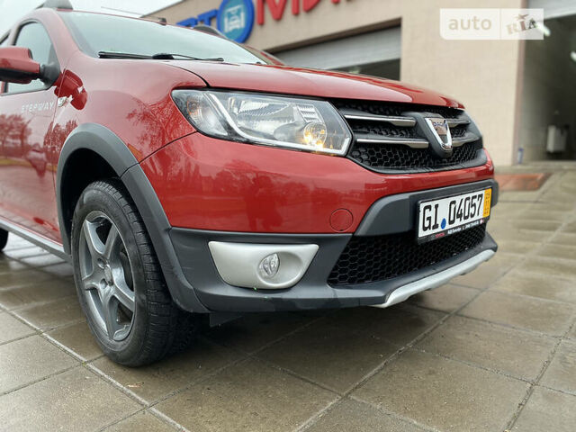 Красный Дачия Sandero StepWay, объемом двигателя 0.9 л и пробегом 171 тыс. км за 6999 $, фото 10 на Automoto.ua