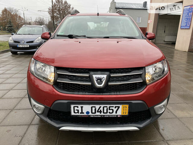 Червоний Дачія Sandero StepWay, об'ємом двигуна 0.9 л та пробігом 171 тис. км за 6999 $, фото 1 на Automoto.ua