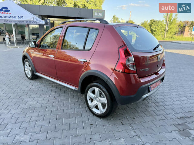 Червоний Дачія Sandero StepWay, об'ємом двигуна 1.5 л та пробігом 205 тис. км за 6700 $, фото 14 на Automoto.ua