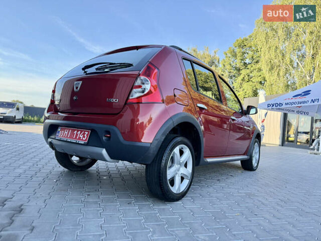 Червоний Дачія Sandero StepWay, об'ємом двигуна 1.5 л та пробігом 205 тис. км за 6700 $, фото 22 на Automoto.ua