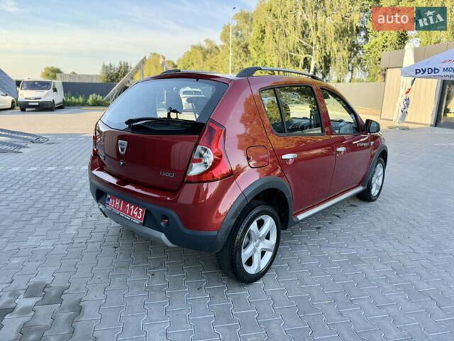 Червоний Дачія Sandero StepWay, об'ємом двигуна 1.5 л та пробігом 205 тис. км за 6700 $, фото 24 на Automoto.ua
