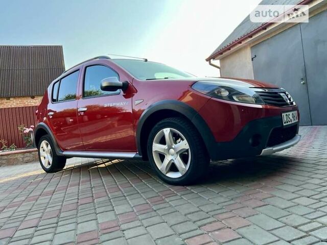 Червоний Дачія Sandero StepWay, об'ємом двигуна 1.6 л та пробігом 161 тис. км за 6950 $, фото 14 на Automoto.ua