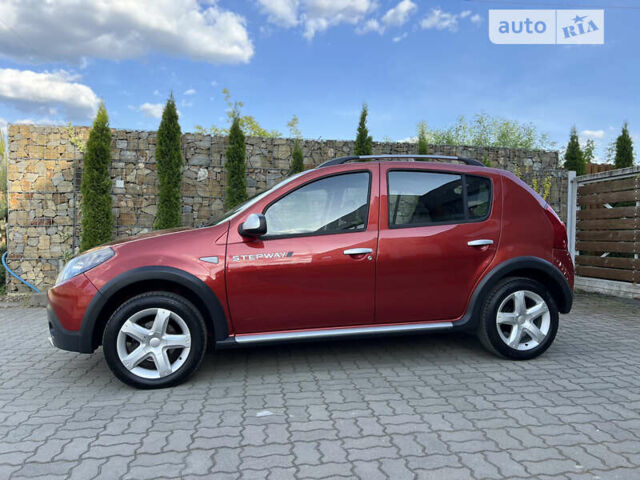 Красный Дачия Sandero StepWay, объемом двигателя 1.6 л и пробегом 145 тыс. км за 6549 $, фото 23 на Automoto.ua