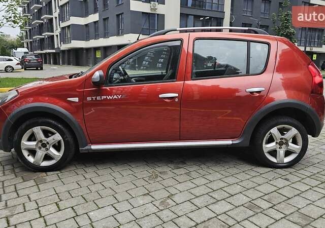 Красный Дачия Sandero StepWay, объемом двигателя 1.46 л и пробегом 191 тыс. км за 6300 $, фото 1 на Automoto.ua