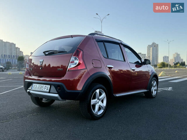 Красный Дачия Sandero StepWay, объемом двигателя 1.46 л и пробегом 228 тыс. км за 7300 $, фото 4 на Automoto.ua
