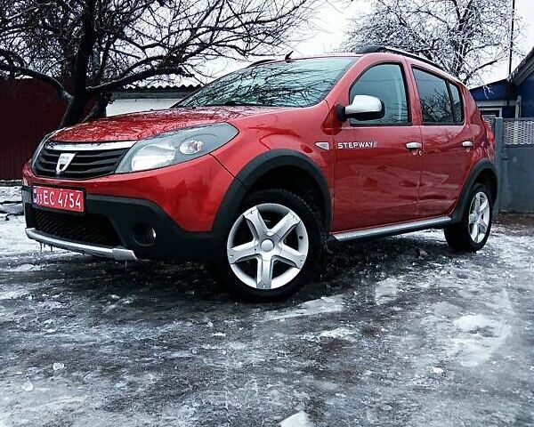 Красный Дачия Sandero StepWay, объемом двигателя 1.6 л и пробегом 167 тыс. км за 6500 $, фото 18 на Automoto.ua
