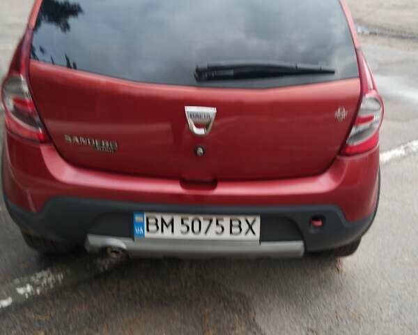 Червоний Дачія Sandero StepWay, об'ємом двигуна 1.6 л та пробігом 94 тис. км за 6800 $, фото 1 на Automoto.ua