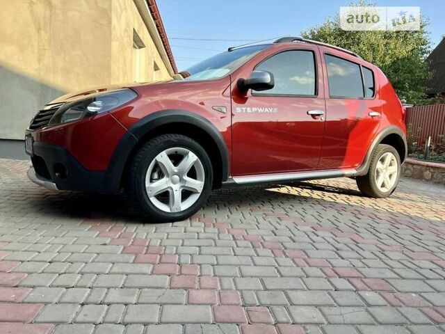 Красный Дачия Sandero StepWay, объемом двигателя 1.6 л и пробегом 161 тыс. км за 6950 $, фото 11 на Automoto.ua