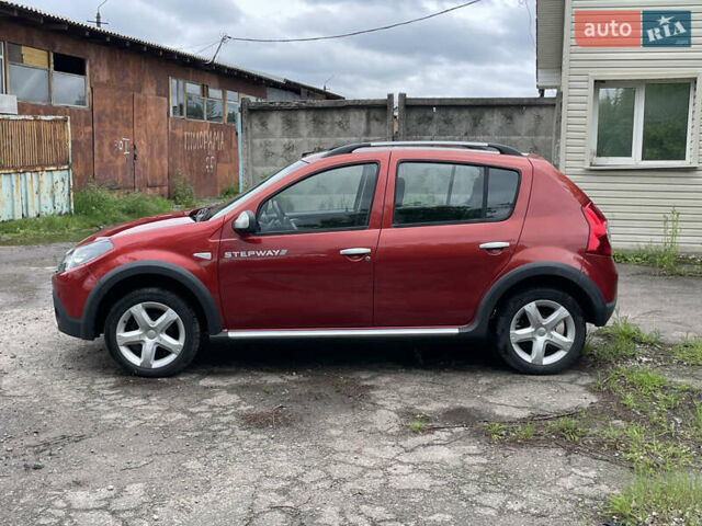 Червоний Дачія Sandero StepWay, об'ємом двигуна 1.6 л та пробігом 164 тис. км за 5700 $, фото 7 на Automoto.ua
