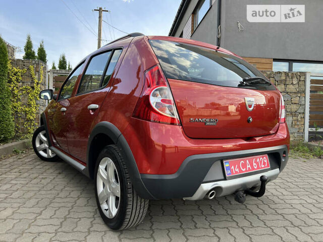 Червоний Дачія Sandero StepWay, об'ємом двигуна 1.6 л та пробігом 145 тис. км за 6549 $, фото 33 на Automoto.ua