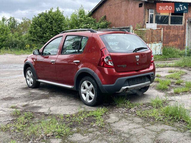 Червоний Дачія Sandero StepWay, об'ємом двигуна 1.6 л та пробігом 164 тис. км за 5700 $, фото 6 на Automoto.ua