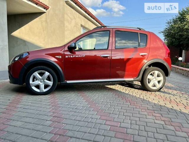 Червоний Дачія Sandero StepWay, об'ємом двигуна 1.6 л та пробігом 161 тис. км за 6950 $, фото 12 на Automoto.ua