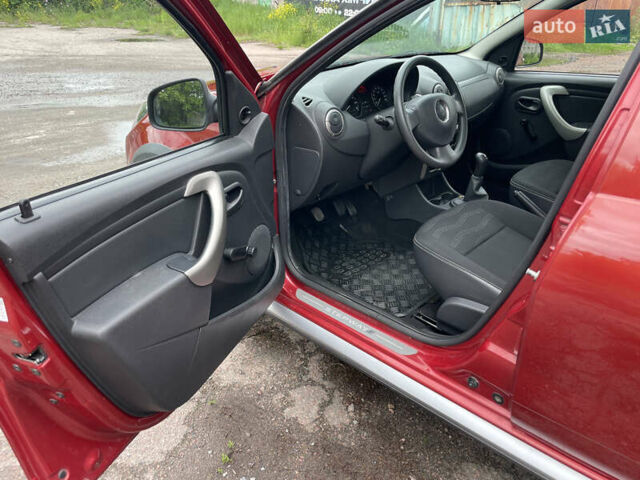 Червоний Дачія Sandero StepWay, об'ємом двигуна 1.6 л та пробігом 164 тис. км за 5700 $, фото 21 на Automoto.ua