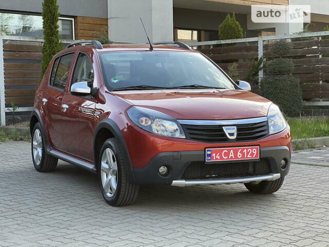 Червоний Дачія Sandero StepWay, об'ємом двигуна 1.6 л та пробігом 145 тис. км за 6549 $, фото 13 на Automoto.ua