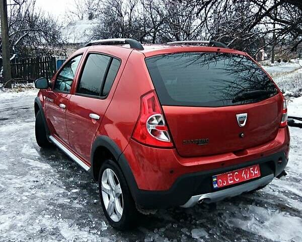 Красный Дачия Sandero StepWay, объемом двигателя 1.6 л и пробегом 167 тыс. км за 6500 $, фото 15 на Automoto.ua