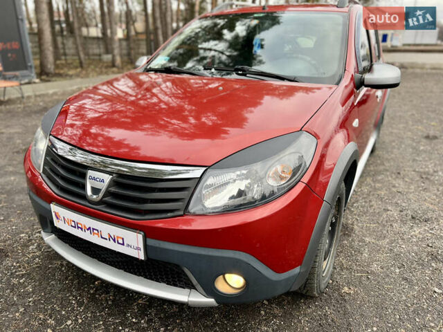 Красный Дачия Sandero StepWay, объемом двигателя 1.6 л и пробегом 167 тыс. км за 5990 $, фото 23 на Automoto.ua