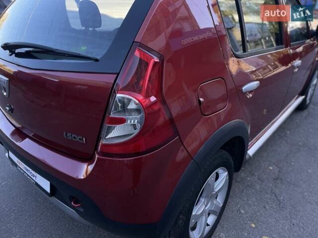 Червоний Дачія Sandero StepWay, об'ємом двигуна 1.5 л та пробігом 210 тис. км за 8200 $, фото 18 на Automoto.ua
