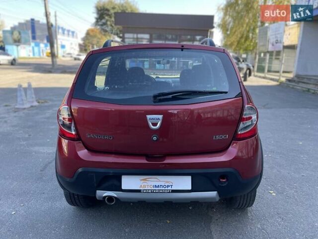 Червоний Дачія Sandero StepWay, об'ємом двигуна 1.5 л та пробігом 210 тис. км за 8200 $, фото 16 на Automoto.ua