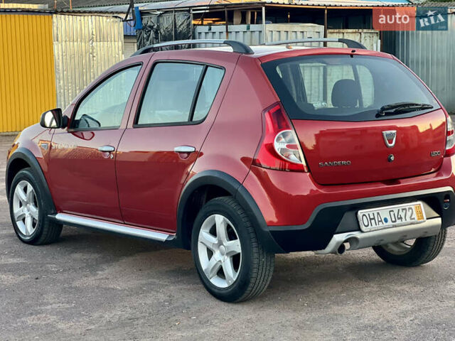 Червоний Дачія Sandero StepWay, об'ємом двигуна 1.5 л та пробігом 150 тис. км за 6550 $, фото 10 на Automoto.ua