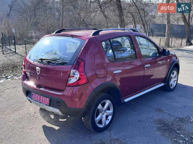 Червоний Дачія Sandero StepWay, об'ємом двигуна 1.6 л та пробігом 169 тис. км за 6599 $, фото 8 на Automoto.ua