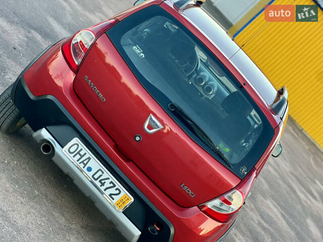 Червоний Дачія Sandero StepWay, об'ємом двигуна 1.5 л та пробігом 150 тис. км за 6550 $, фото 13 на Automoto.ua