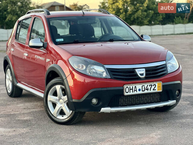 Червоний Дачія Sandero StepWay, об'ємом двигуна 1.5 л та пробігом 150 тис. км за 6550 $, фото 2 на Automoto.ua