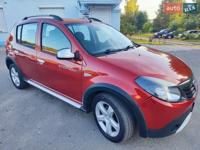 Красный Дачия Sandero StepWay, объемом двигателя 1.6 л и пробегом 157 тыс. км за 6650 $, фото 10 на Automoto.ua