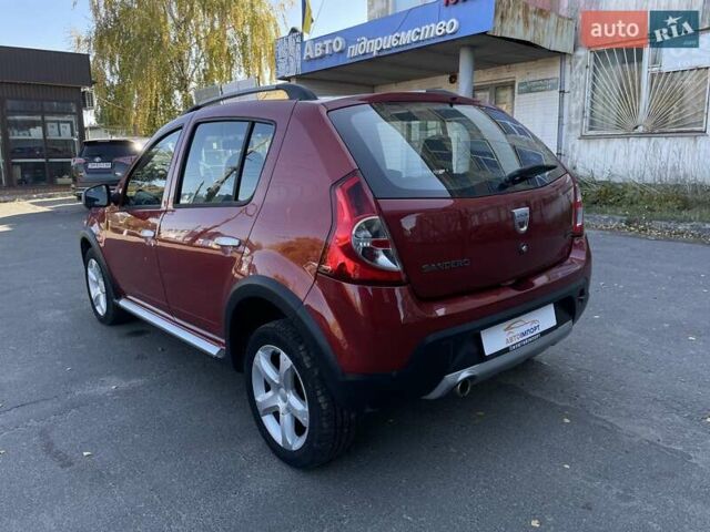 Червоний Дачія Sandero StepWay, об'ємом двигуна 1.5 л та пробігом 210 тис. км за 8200 $, фото 12 на Automoto.ua