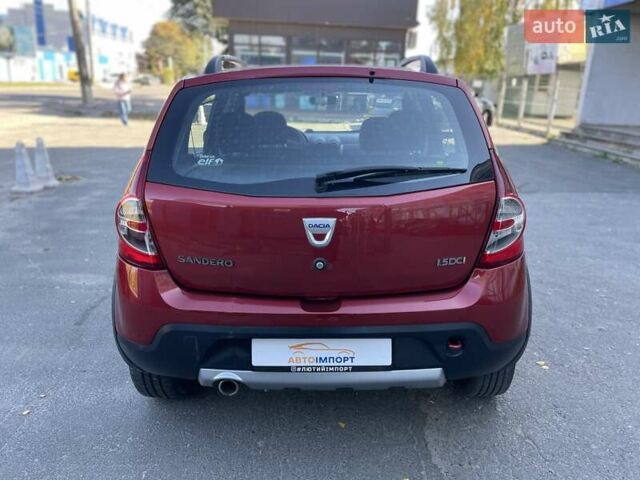 Червоний Дачія Sandero StepWay, об'ємом двигуна 1.5 л та пробігом 210 тис. км за 8200 $, фото 14 на Automoto.ua