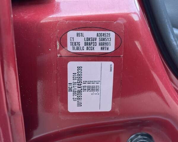 Червоний Дачія Sandero StepWay, об'ємом двигуна 1.5 л та пробігом 210 тис. км за 8200 $, фото 32 на Automoto.ua