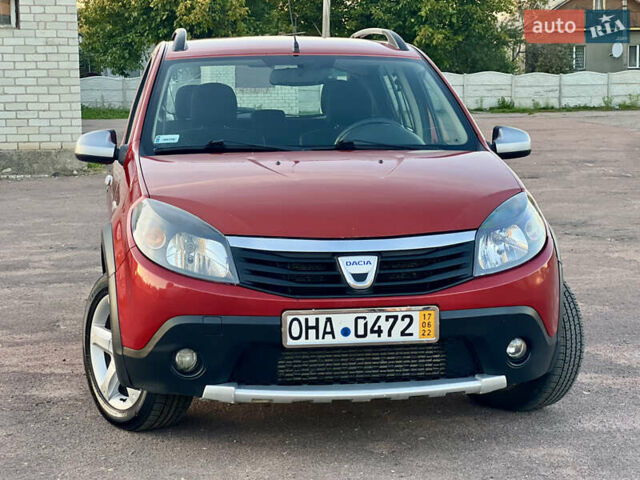 Червоний Дачія Sandero StepWay, об'ємом двигуна 1.5 л та пробігом 150 тис. км за 6550 $, фото 4 на Automoto.ua