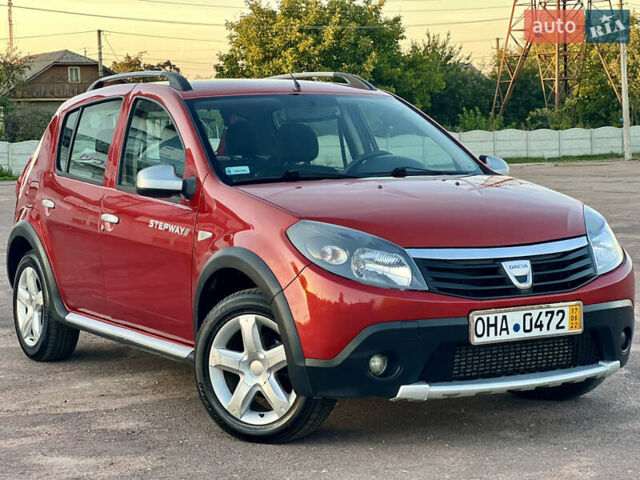 Червоний Дачія Sandero StepWay, об'ємом двигуна 1.5 л та пробігом 150 тис. км за 6550 $, фото 1 на Automoto.ua