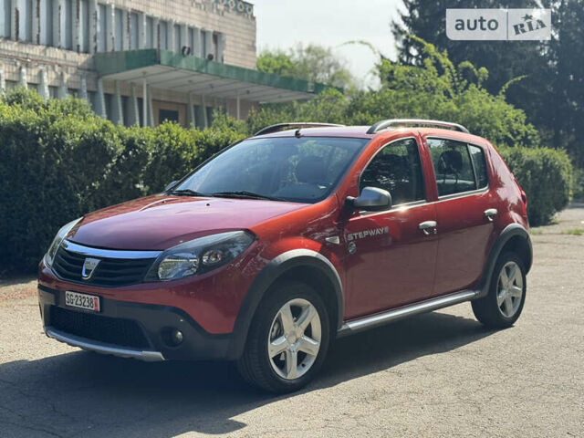 Красный Дачия Sandero StepWay, объемом двигателя 1.6 л и пробегом 163 тыс. км за 6950 $, фото 11 на Automoto.ua