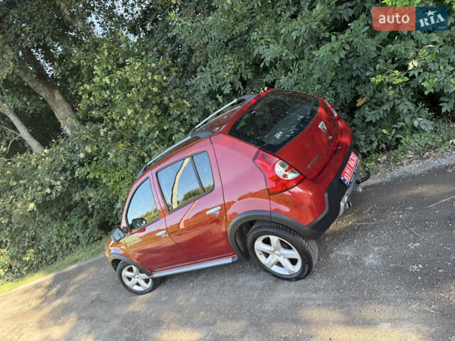 Красный Дачия Sandero StepWay, объемом двигателя 1.6 л и пробегом 220 тыс. км за 6999 $, фото 15 на Automoto.ua
