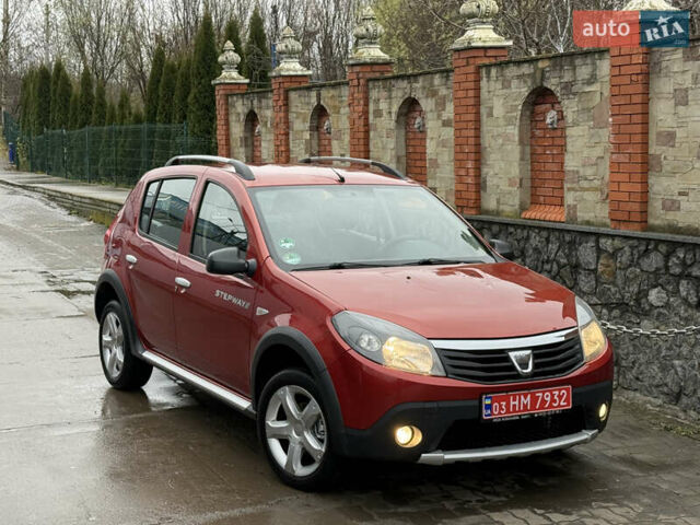 Красный Дачия Sandero StepWay, объемом двигателя 1.6 л и пробегом 163 тыс. км за 6950 $, фото 18 на Automoto.ua