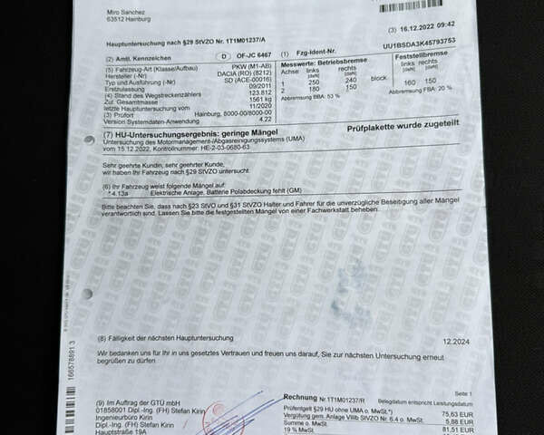 Красный Дачия Sandero StepWay, объемом двигателя 1.6 л и пробегом 163 тыс. км за 6950 $, фото 107 на Automoto.ua