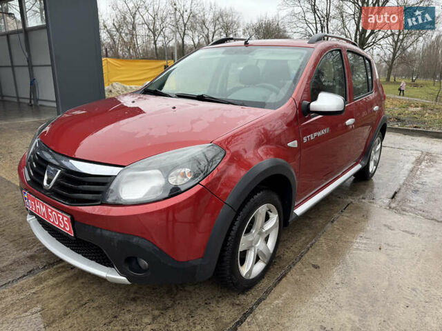 Красный Дачия Sandero StepWay, объемом двигателя 1.6 л и пробегом 185 тыс. км за 7350 $, фото 25 на Automoto.ua