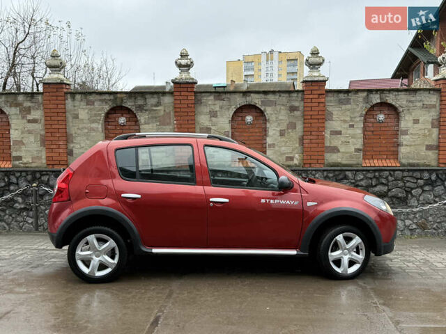 Красный Дачия Sandero StepWay, объемом двигателя 1.6 л и пробегом 163 тыс. км за 6950 $, фото 20 на Automoto.ua